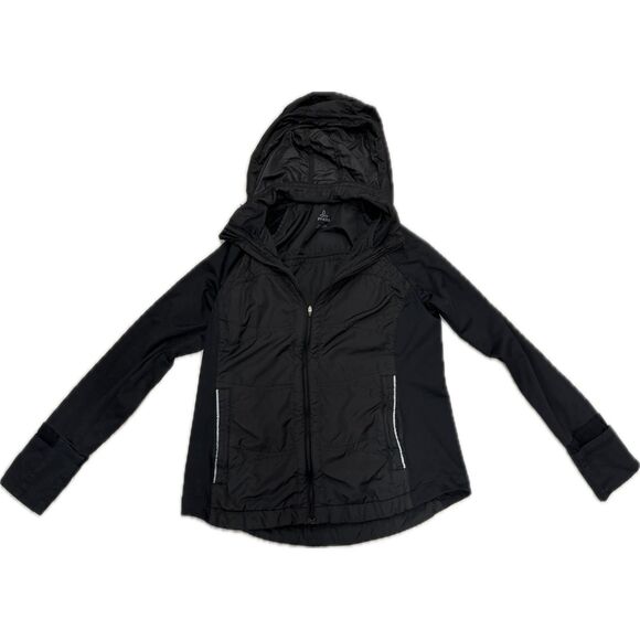 Prana Diva Hooded Jacket | Black | Size L - Picture 5 of 5